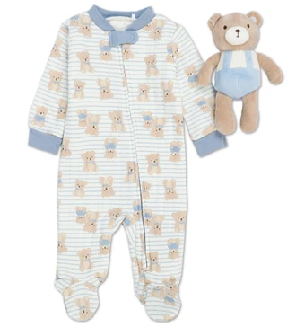 Thumbnail 1: DREAMGRO Baby Boys 2 Pc Sleeper Set 