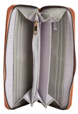 Thumbnail 2: daisy fuentes Debossed Pattern Zippered Clutch 
