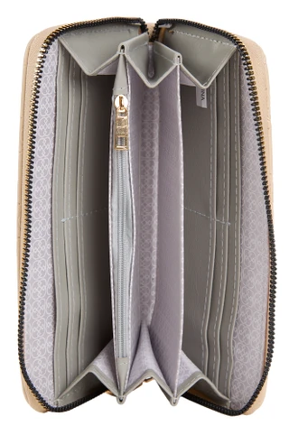 Thumbnail 2: daisy fuentes Debossed Pattern Zippered Clutch 