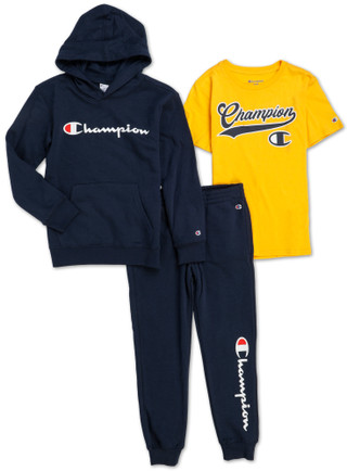 Thumbnail 1: Champion Boys Active 3 Pc Pants Set 