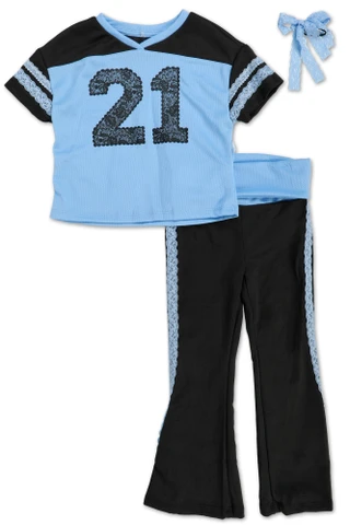 Thumbnail 1: Forever 21 Girls 2 Pc Pants Set 