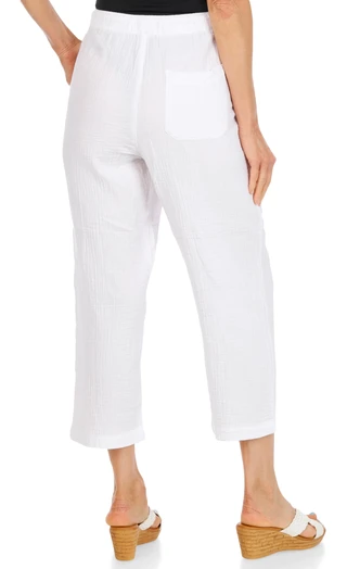 Thumbnail 2: Dash Women's Solid Gauze Pants  