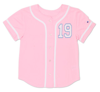 Thumbnail 1: Champion Girls Active Baseball Jersey 
