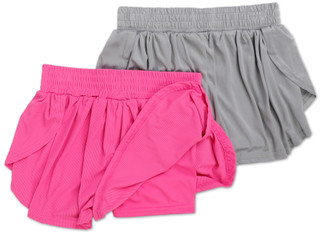 Thumbnail 2: Body Glove Girls Active 2 Pk Shorts  
