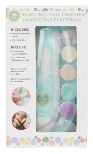 Thumbnail 1: Little Me Electric Baby Nail Trimmer  