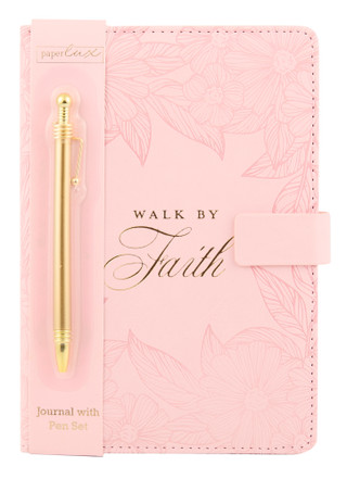 Thumbnail 1: Paper Lux 2 Pc Soft Leather Journal w/ Pen 