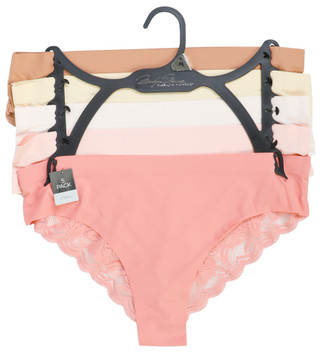 Thumbnail 1: Marilyn Monroe Women's 5 Pk Lace Bikini Panties 