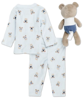 Thumbnail 2: DREAMGRO Baby Boys 3 Pc Pants Set  
