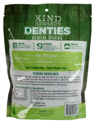 Thumbnail 2: Kind Rewards 20 Pk Beef Flavor Dental Sticks  