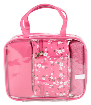 Thumbnail 2: BLUSH CRUSH 4 Pc Cosmetic Bag Set 