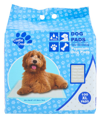 Thumbnail 1: Cudlie Creatures 100 ct XL Pet Pads  