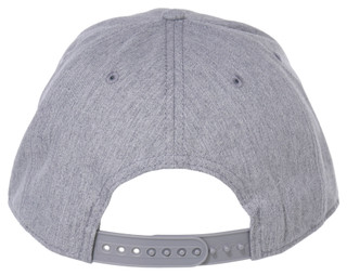 Thumbnail 3: New Balance Gray 6-Panel Structured Snapback 