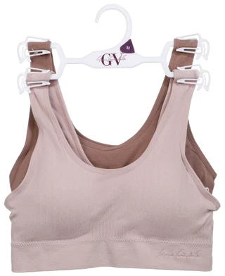 Thumbnail 1: Gloria Vanderbilt Womens Wireless 2-Pack Bras 