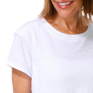 Thumbnail 3: BUNULU Women's Short Sleeve Crew Neck Tee 