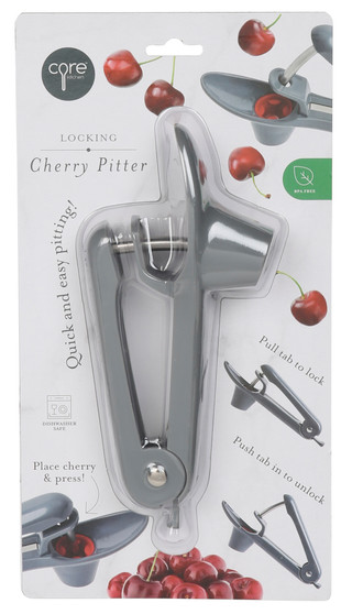 Thumbnail 1: CORE HOME Cherry Pitter with Locking Tab Graphite 