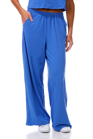 Thumbnail 2: HARMONY & BALANCE Women's Active 2 Pc Wide Leg Pants Set 