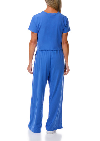 Thumbnail 4: HARMONY & BALANCE Women's Active 2 Pc Wide Leg Pants Set 