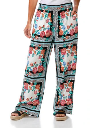 Thumbnail 1: Draper James Women's Floral Print Pants 