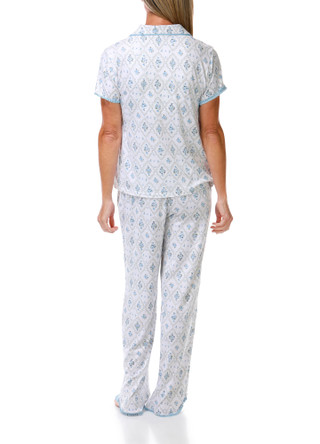 Thumbnail 2: Laura Ashley Women's 2 Pc Pajama Pants Set 