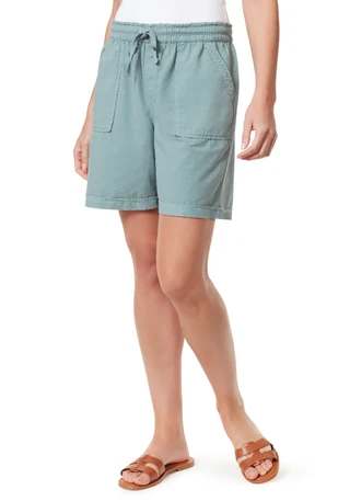 Thumbnail 1: Gloria Vanderbilt Women's Jax Sheeting Shorts 