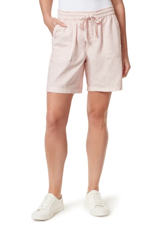 Thumbnail 1: Gloria Vanderbilt Women's Jax Sheeting Shorts 