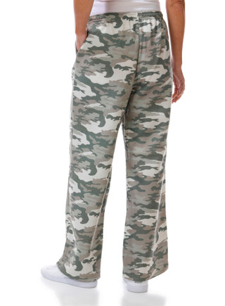 Thumbnail 2: Birch & Stone Juniors Active Camo Fleece Wide Leg Pants 