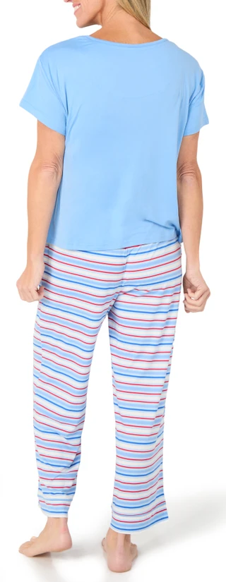 Thumbnail 2: Muk Luks Women's 2 Pc Pajama Pants Set 