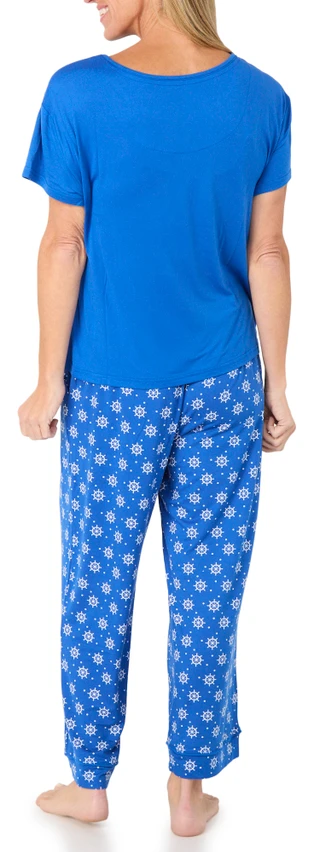 Thumbnail 2: Muk Luks Women's 2 Pc Pajama Pants Set 