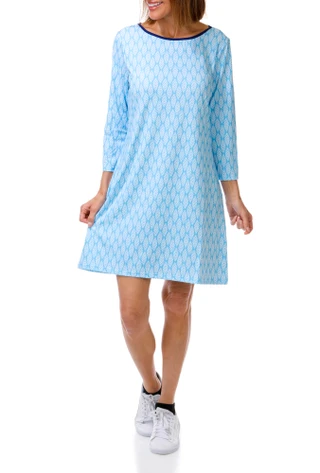 Thumbnail 1: Palm House Women's Cabana Shift Dress w/ UPF 50+ Sun Protection 
