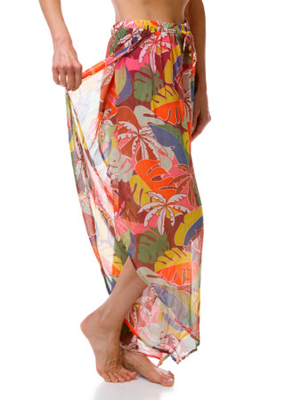 Thumbnail 2: Bleu Rod Beattie Women's Chiffon Pants w/ Side Slit 