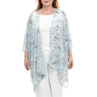 Thumbnail 1: Nina Leonard Nina Leonard Chiffon Kimono 