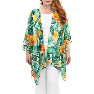 Thumbnail 1: Nina Leonard Nina Leonard Chiffon Kimono 