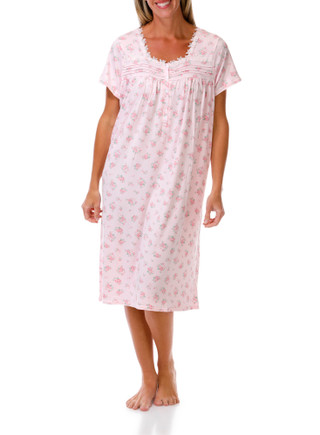Thumbnail 1: Laura Ashley Women's Floral Sleeve Dress 