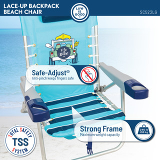 Thumbnail 3: Life is Good Life Is Good Lace Up Backpack Chair 