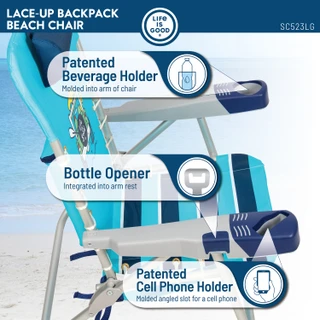 Thumbnail 4: Life is Good Life Is Good Lace Up Backpack Chair 