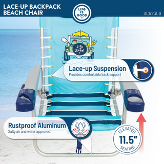 Thumbnail 12: Life is Good Life Is Good Lace Up Backpack Chair 