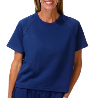 Thumbnail 4: HARMONY & BALANCE Women's Active 2 Pc Scuba Shorts Set 