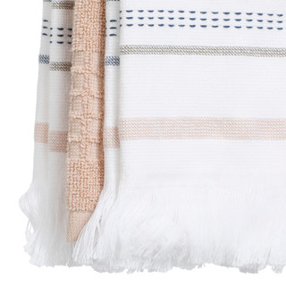 Thumbnail 2: WILLOW Marlow Turkish Cotton Kitchen Towel Set of 3 