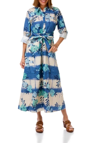 Thumbnail 1: Spartina 449 Women's Front Tie Shirt Dress 