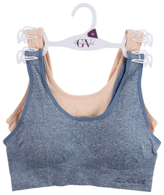 Thumbnail 1: Gloria Vanderbilt Women's Wirefree 2-Pack Bras 