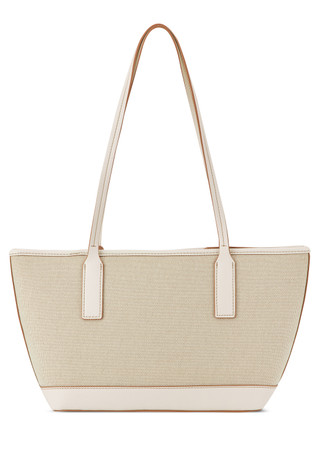 Thumbnail 2: NINE WEST Talley Canvas Shopper Tote 