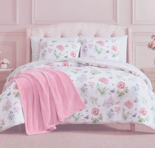 Thumbnail 4: Lenox Butterfly Meadow Comforter Set 