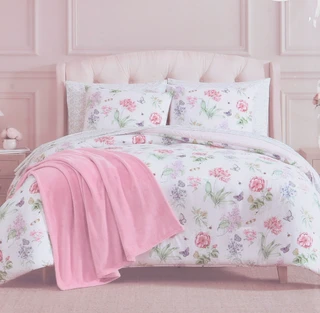 Thumbnail 8: Lenox Butterfly Meadow Comforter Set 