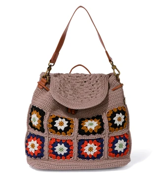 Thumbnail 3: THE SAK Sayulita Hand-Crochet Backpack 