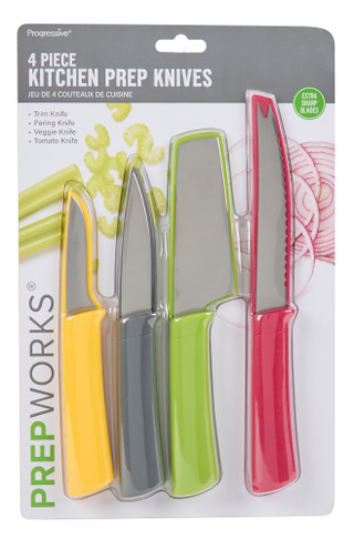 Thumbnail 1: Progressive PrepWorks Kitchen Prep Knives Set of 4 