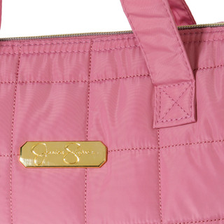 Thumbnail 2: Jessica Simpson Rouge Nylon Quilted Lunch Bag 