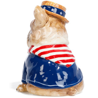 Thumbnail 2: BLUE SKY I Love Parade Bulldog Figurine 