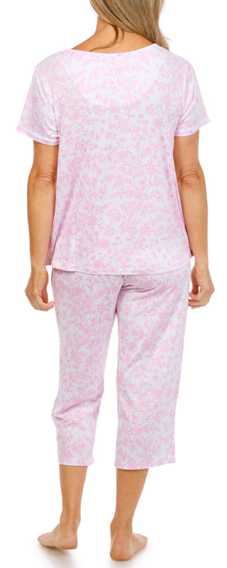 Thumbnail 3: Laura Ashley Women's 2 Pc Pajama Pants Set 