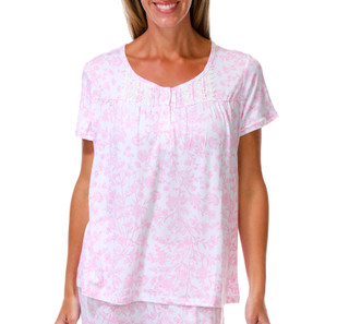 Thumbnail 5: Laura Ashley Women's 2 Pc Pajama Pants Set 