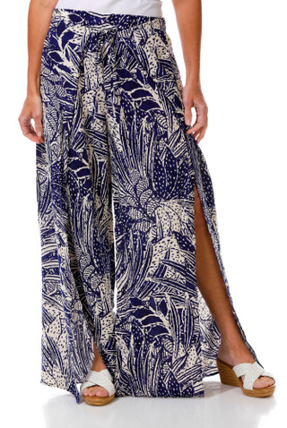 Thumbnail 1: BUNULU Women's Wide Leg Wrap Pants 